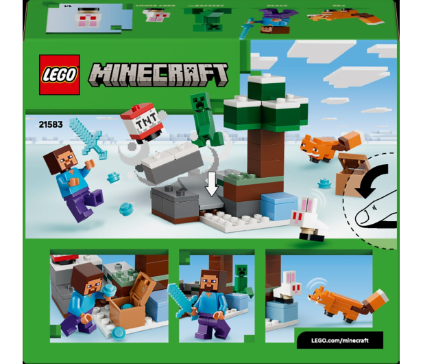 LEGO MINECRAFT 21583 Przygoda Steve’a w tajdze - 1473415 - zdjęcie 16